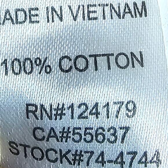 XL Johnston & Murphy Short Sleeve Shirt - Paisley Tear Drop With Contrast Sleeve - Picture 6 of 6